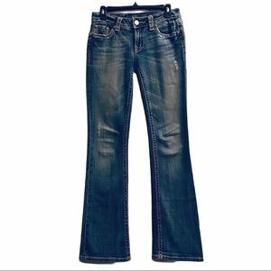 Miss Me JEANS Boot Cut Medium Wash Blue Denim